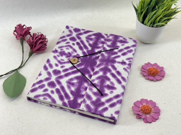 Cotton Fabric Handmade Paper Notebooks