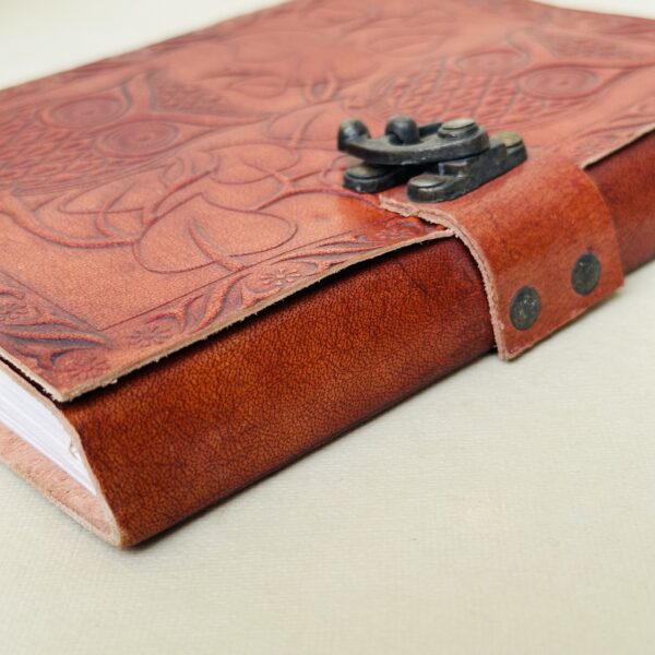 Embossed Huck Lock Journal