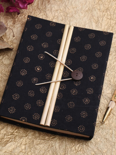 hand Block Print fabric Notebook