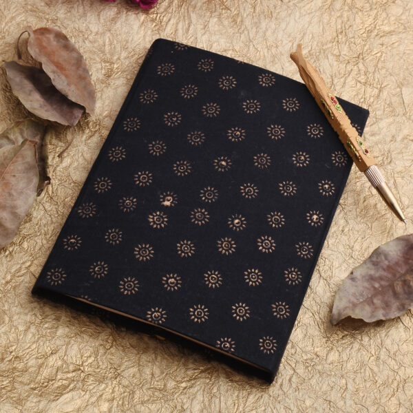 hand Block Print fabric Notebook